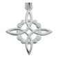 Dije Nudo De Bruja Celta Mujer Regalo Magia Plata Italy 925