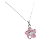 Collar Dije Flor Promesa Regalo Amor Mujer Plata Ley 925