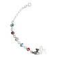 Pulsera Ajustable Nudo De Bruja A Laser Ojo Turco Plata 925