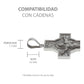 Dije Cruz Grande Cristo Espiritu Santo Plata Antigua 925 Plateado