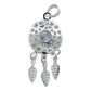 Collar Cadena Con Atrapa Sueños Mujer Regalo Plata Ley 925