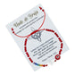 Pulsera Ajustable Nudo Bruja 7 Chakaras Ojo Turco Plata 925