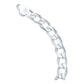 Pulsera Cubana Gruesa Lisa Regalo Hombre Plata Ley 925 6 Mm Plateado 6 Cm 21 Cm