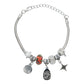 Pack 2 Pulseras Ajustable Charms Cadena Serpiente Mujer