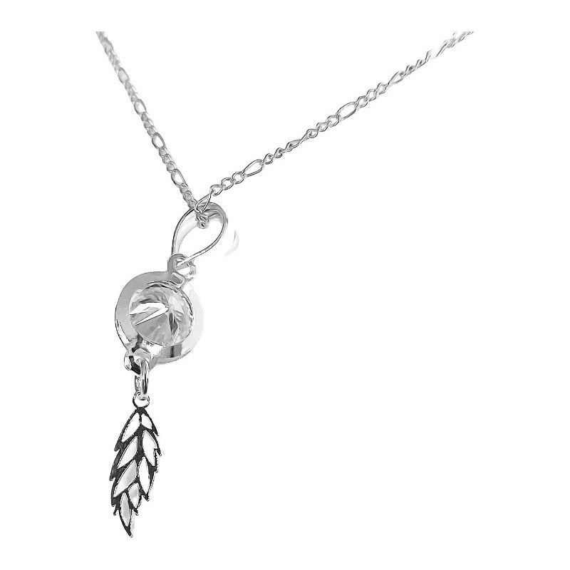 Collar Dije Atrapa Sueños Zirconia Amor Regalo Plata Ley 925