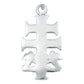 Dije Cruz Caravaca Mediano Angeles Regalo Hombre Plata 925