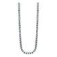 Collar Tenis Zirconia Mujer Regalo Plata 925 45cm X 3mm