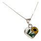 Shrek Aretes Collar Girasol Promesa Regalo Amor Plata S925