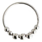 Anillo Antiestres Perlas Movibles Antiansiedad Plata 925