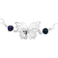 Pulsera Mariposa Primavera Piedra Natural Mujer Plata 925