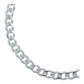 Esclava Pulsera Hombre Cubana Diamantada Plata S925 6 Mm