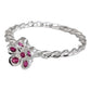 Anillo Flor Primavera Verano Regalo Promesa Solida 925