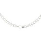 Cadena Cubana Gruesa Diamantada Plata 925 Hombre 55cm X 5mm
