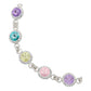 Pulsera Zirconias Piedras Mujer Dama Amor Regalo Plata 925