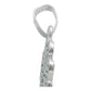 Dije Trebol Corazones Zirconias Amor Suerte Regalo Plata 925