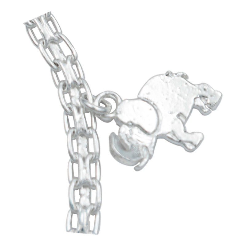 Pulsera Bismark Suerte Figuras Regalo Hombre Mujer Plata 925