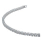 Pulsera De Tenis Zirconias Regalo Mujer Plata 925 3 Mm