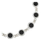 Pulsera Zirconias Piedras Mujer Dama Amor Regalo Plata 925