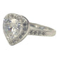 Anillo Solitario Corazón Compromiso Promesa Plata 925