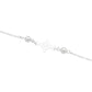 Joyaris Pulsera Nudo Bruja Figaro Plata 925 Mujer Ajustable Blanco 18 Cm