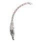 Pulsera Ajustable Dama Placa San Judas Grabado Plata Ley 925