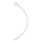 Pulsera Marinera Abierta Lisa Regalo Mujer Plata 925 2 Mm
