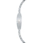 Esclava Ajustable Virgencita Guadalupe Zirconias Plata 925