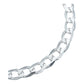 Pulsera Cubana Gruesa Lisa Regalo Hombre Plata Ley 925 6 Mm Plateado 6 Cm 18 Cm