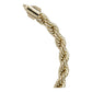 Pulsera Torsal Hombre Chapa De Oro 14k Calidad Premium 7 Mm