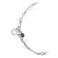 Pulsera Ajustable Corazon Amor Infinito Estrella Plata 925