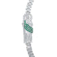 Pulsera Rolo Grande San Judas Zirconias Hombre Plata 925