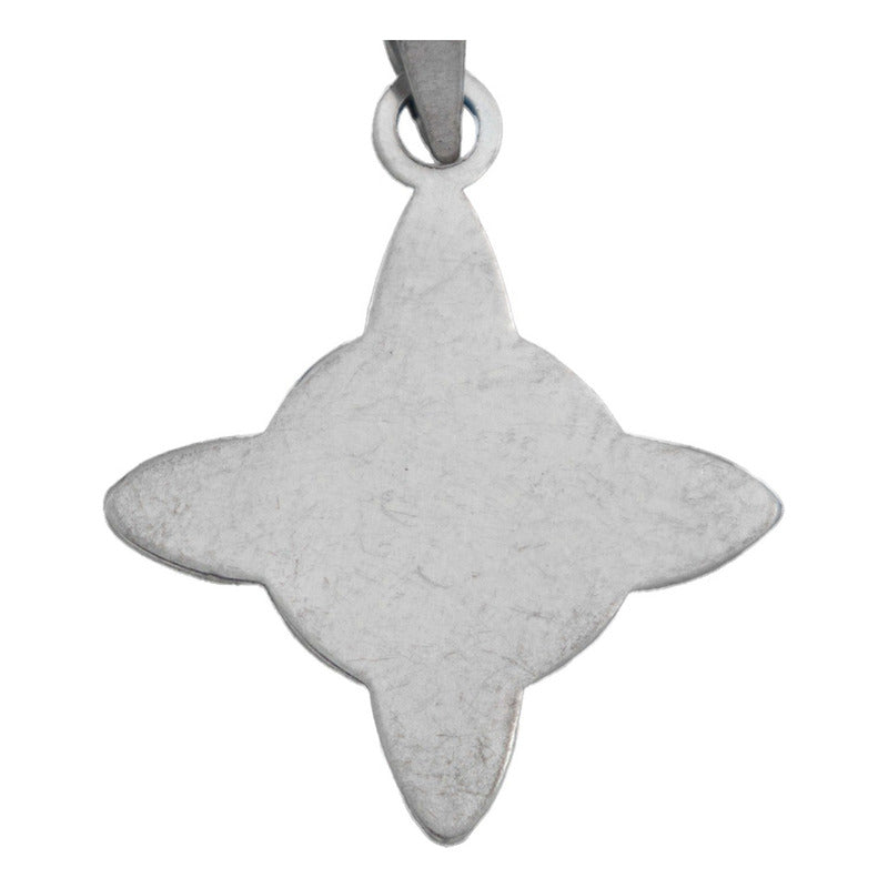 Dije Nudo De Bruja Celta Laser Contorno Mujer Plata 925 Plateado