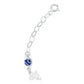 Pulsera Ajustable Mariposa Ojo Turco Primavera Plata 925