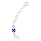 Pulsera Ajustable Mariposa Ojo Turco Primavera Plata 925