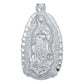 Dije Virgencita De Guadalupe Troquelada Grande Plata 925