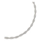 Pulsera Torzal Espuma Mujer Regalo Plata Italiana Ley 925