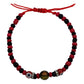 2 Piezas Pulsera Ojo Turco Suerte Protección Liston Rojo