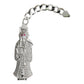 Pulsera Cuabana Santa Muerte Esclava Plata Ley 925