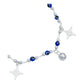 Pulsera Nudo De Bruja Ojo Turco Cascabeles Sonido Plata 925