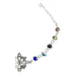 Pulsera Ajustable Nudo De Bruja A Laser Ojo Turco Plata 925
