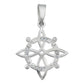 Dije Nudo De Bruja Zirconias Magia Mujer Regalo Plata 925 Plateado