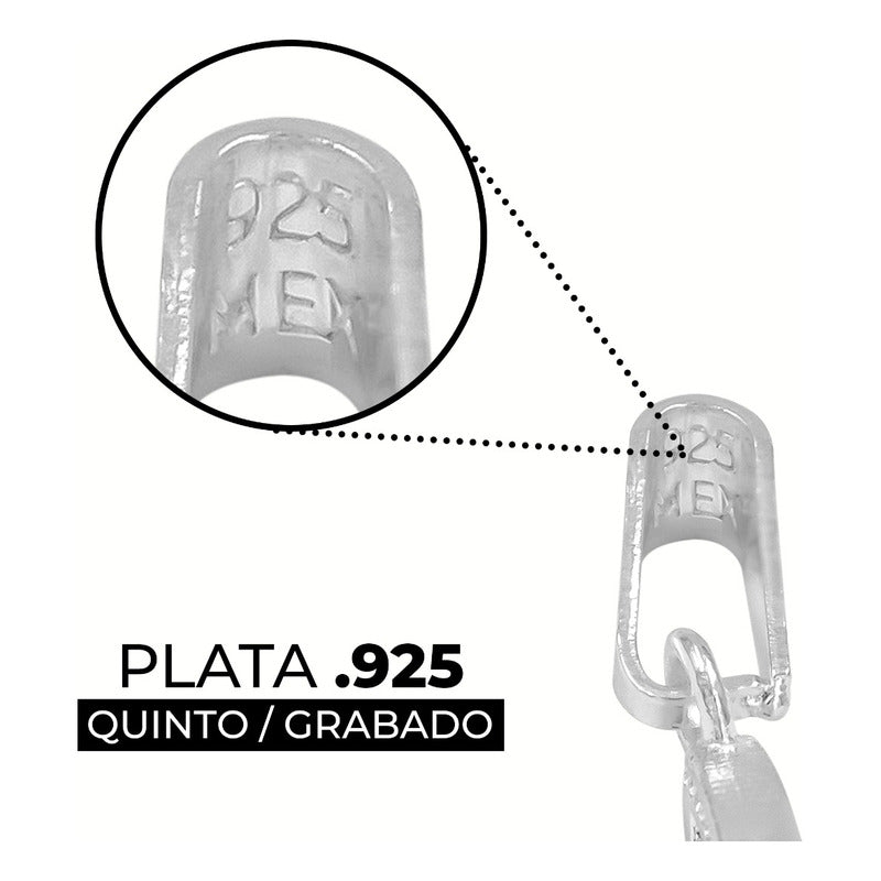 Dije Triqueta Celta (nudo De La Trinidad) De Plata Ley .925 Plateado