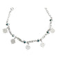 Pulsera Ajustable Nudo De Bruja Laser Zirconias Plata 925