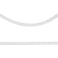 Pulsera Cubana Cerrada Hombre Mujer Regalo Plata S925 4 Mm Plateado 6 Cm 22 Cm