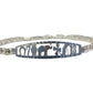 Pulsera Ajustable De La Suerte Con Zirconias En Plata 925