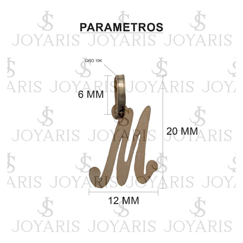 Dije Medalla Inicial Amor Regalo Mujer + Cadena Oro 10k