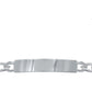 Pulsera Esclava Cubana Barbada Gruesa Hombre Plata 925 8 Mm