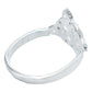 Anillo Diamantado Con Zirconias Nudo Bruja Celta Plata 925