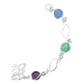 Pulsera Mariposa Primavera Piedra Natural Mujer Plata 925