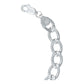 Pulsera Gruesa Cubana Diamantada Hombre Regalo Plata 925 8mm